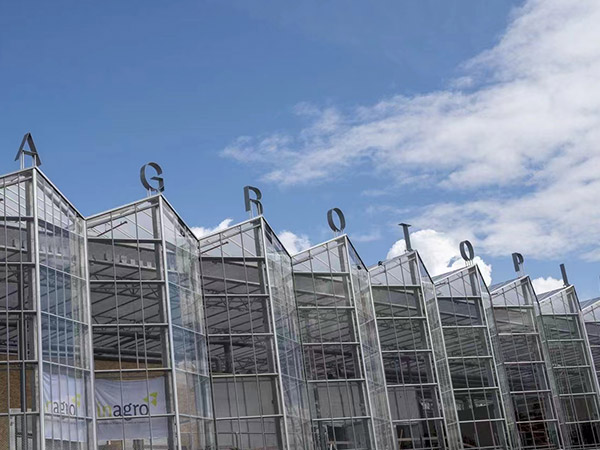 哈尔滨农业示范园玻璃温室